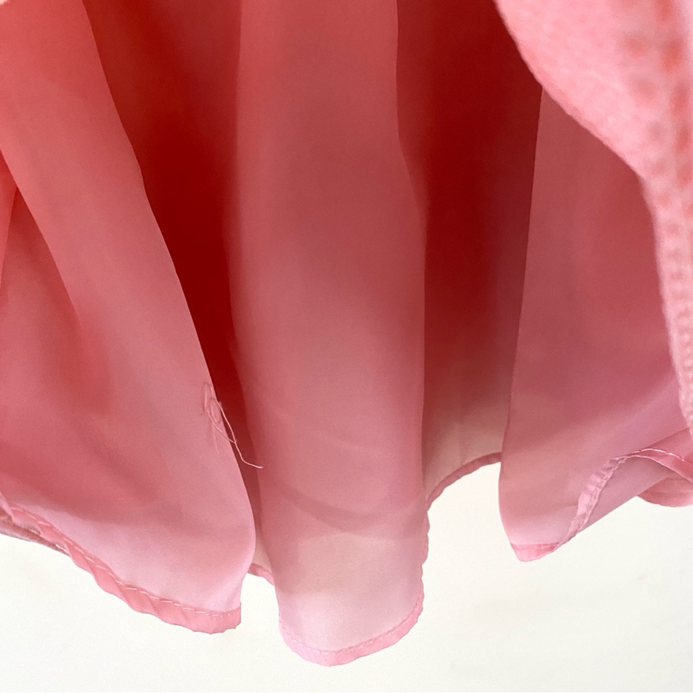 BONNIE BABY Emmie Knit Party Dess Cardigan Salmon Pink 24 Months Pageant Easter - Picture 10 of 16